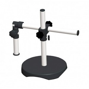 体视显微镜单轨移动架(圆形底座+调焦机构连接头)