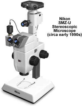 尼康显微镜早期的SMZ-U立体变焦显微镜